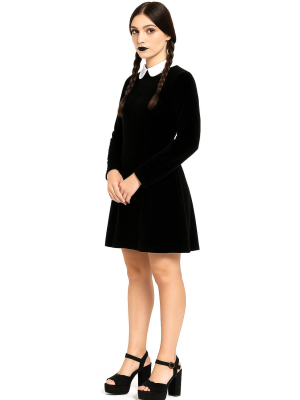 Disfraz de Miércoles para Mujer - Disfraces de la Familia Addams
