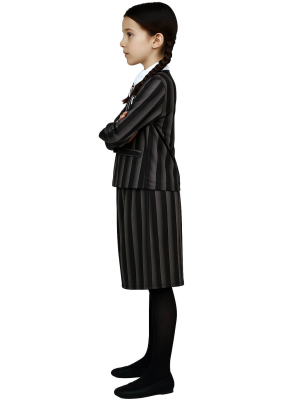 Disfraz de Miércoles Uniforme para Niña - Disfraces de la Familia Addams