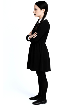 Disfraz de Miércoles para Mujer - Disfraces de la Familia Addams
