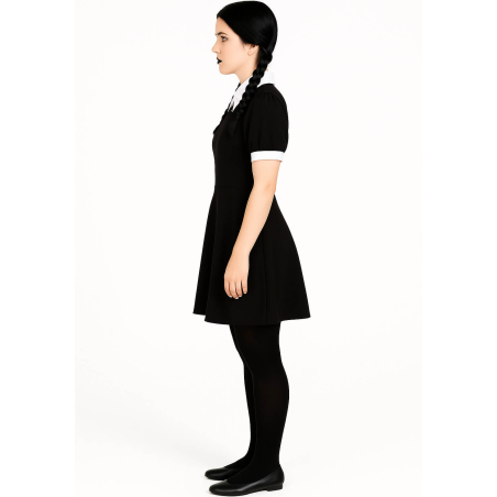 Disfraz de Miércoles para Mujer - Disfraces de la Familia Addams