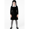 Disfraz de Miércoles para Niña - Disfraces de la Familia Addams