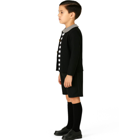 Disfraz de Hermano de Miercoles - Disfraces familia addams niño