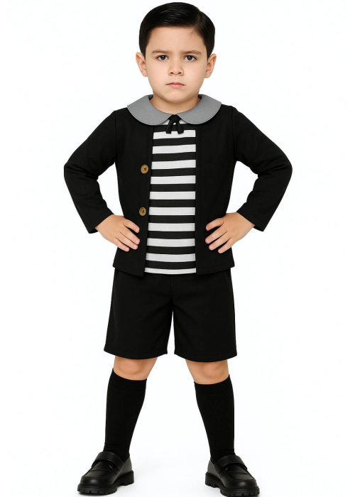Disfraz del Hermano de Miercoles para Niño - Disfraces de la Familia Addams