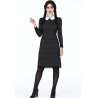 Disfraz de Miércoles para Mujer - Disfraces de la Familia Addams