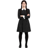 Disfraz de Miércoles para Mujer - Disfraces de la Familia Addams