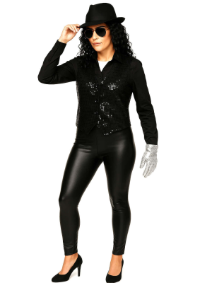 Disfraz de Michael Jackson Chaleco Mujer - Disfraces Cantantes y famosos