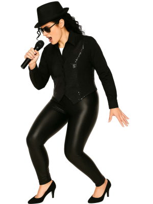 Disfraz de Michael Jackson Chaleco Mujer - Disfraces Cantantes y famosos