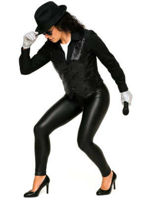 Disfraz de Michael Jackson Chaleco Mujer - Disfraces Cantantes y famosos