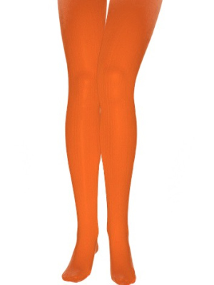 Panty Naranja - Medias y Pantys