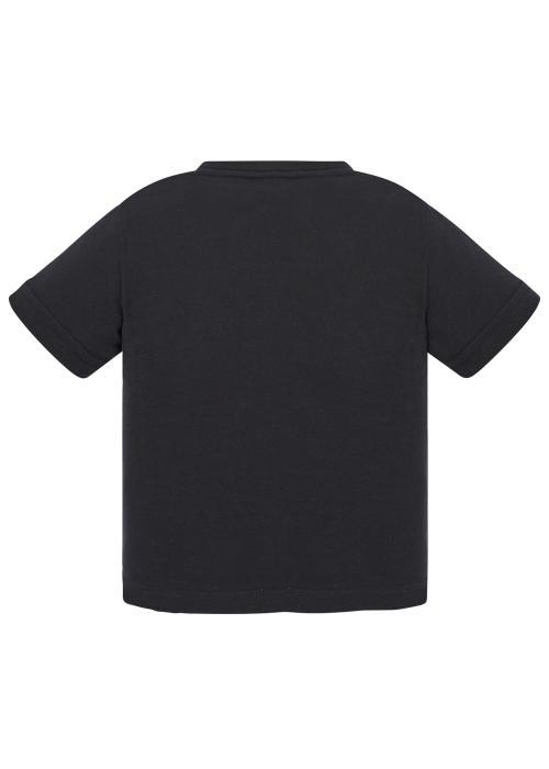Camiseta Negra Manga Corta Bebe - Camisetas Infantiles Manga Corta