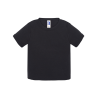 Camiseta Negra Manga Corta Bebe - Camisetas Infantiles Manga Corta