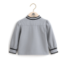 Blusa Hilandera Aldeana Gris Bebe - Camisa trajes tradicionales vascos