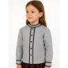 Blusa Hilandera Gris Claro Niña - Euskal Jantziak - trajes tradiconales vascos
