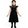 Disfraz de Miércoles para Niña - Disfraces de la Familia Addams