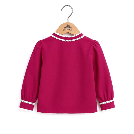 Blusa Hilandera Rosa Fucsia Bebe - Trajes tradicionales vascos