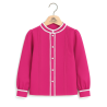 Blusa Hilandera Rosa Fucsia Niña - Euskal Jantziak