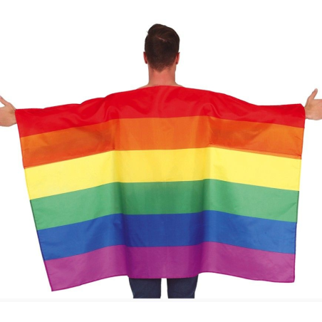 Capa De Bandera Arcoiris - Disfraces Divertidos para Hombre