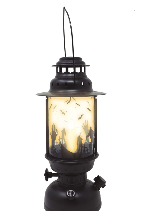 Farol Con Luz 30cms Halloween - Decoracion Halloween