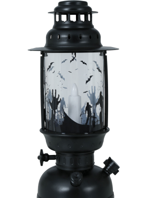 Farol Con Luz 30cms Halloween - Decoracion Halloween