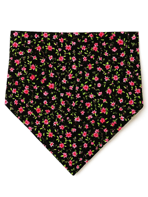Pañuelo o Zapi de Aldeana Flores - Pañuelos Trajes Tradicionales Vascos