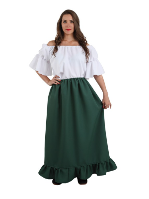 Falda Verde - Faldas y Pantalones