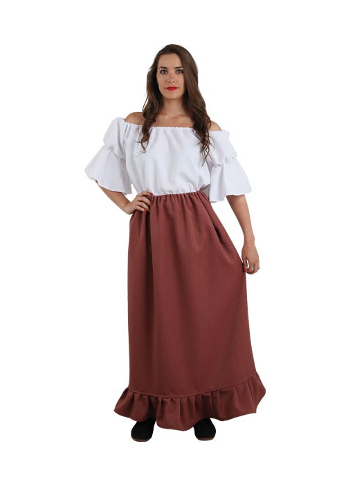 Falda Granate - Faldas y Pantalones