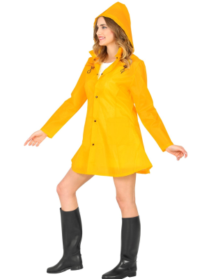Chubasquero Amarillo Marinera Mujer - Disfraces Marineros