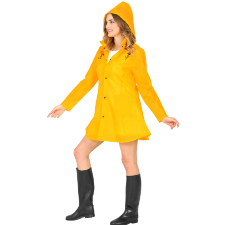 Chubasquero Amarillo Marinera Mujer - Disfraces Marineros - Chaquetas y Camisetas
