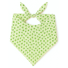 Pañuelo o zapi de neska Flores Verdes - Pañuelos Trajes Regionales