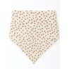 Pañuelo aldeana Flores Morado y Rosa - Pañuelos Trajes regionales vascos
