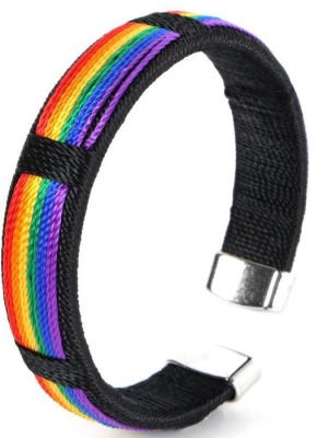 Pulsera Arcoiris de Hilo - Complementos Orgullo Gay - Dia Del Orgullo Gay