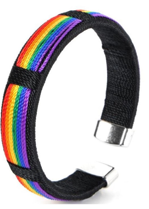 Pulsera Arcoiris de Hilo - Complementos Orgullo Gay - Dia Del Orgullo Gay