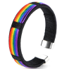 Pulsera Arcoiris de Hilo - Complementos Orgullo Gay - Dia Del Orgullo Gay