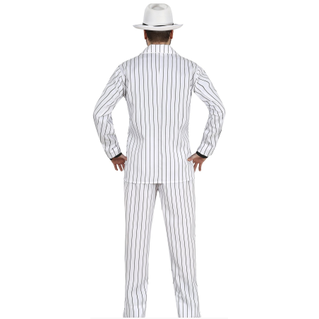 Disfraz de Gangster Blanco para Hombre - Disfraces de Mafiosos Años 20