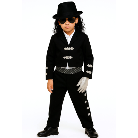 Disfraz de Michael Jackson niño - Disfraces Rey del Pop infantiles