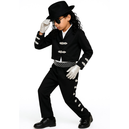 Disfraz de Michael Jackson niño - Disfraces Cantantes y famosos