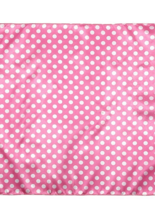 Pañuelo de Lunares Rosa y Blanco - Complementos para Disfraces