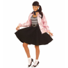 Falda años 50 Negra - Disfraces de Grease para Mujer