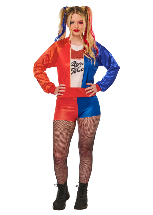 Disfraz De Harley Quinn para Mujer - Disfraces Halloween Payaso Joker