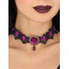 còpia de Gargantilla Con Calaveras Y Rosas