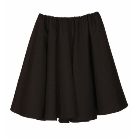 Falda años 50 Negra - Disfraces de Grease para Mujer