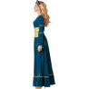 Disfraz de Reina Medieval Azul para Mujer - Disfraces Medievales - Disfraces Medievales para Mujer