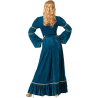 Comprar Disfraz de Reina Medieval Azul para Mujer - Disfraces Medievales Adultos