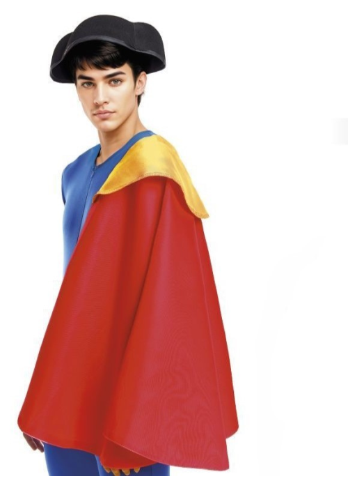 Comprar Capote de Torero Rojo Grande - Disfraces Flamecos y Sevillanas