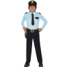 Disfraz De Policia Azul Infantil - Disfraces policias niños