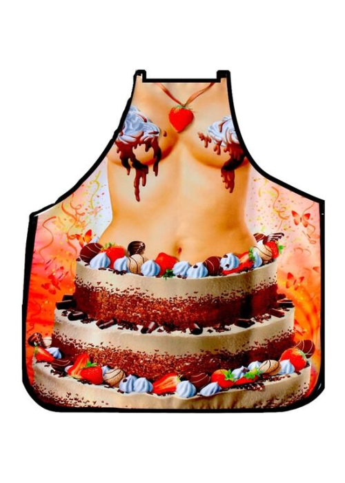 Delantal Tarta  Mujer - Camisetas y Delantales para Despedidas