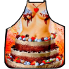 Delantal Tarta  Mujer - Camisetas y Delantales para Despedidas