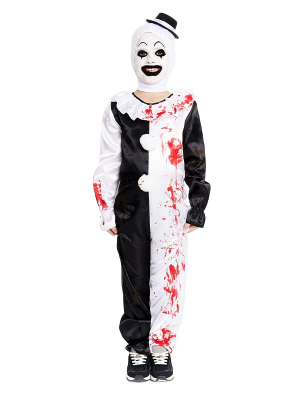 Disfraz de Payaso Terrifier para Niño - Disfraces Halloween Payasos - Disfraces de Payasos Siniestros Infantiles