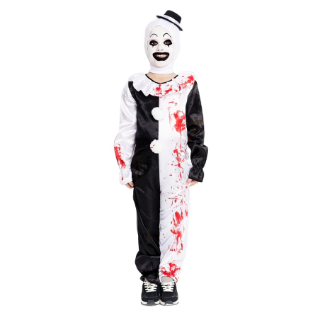 Disfraz de Payaso Terrifier para Niño - Disfraces Halloween Payasos - Disfraces de Payasos Siniestros Infantiles