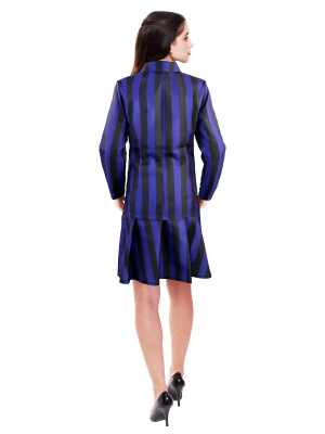 Disfraz de Miércoles Uniforme para Mujer - Disfraces de la Familia Addams - Disfraces de Familia de Terror Adulto